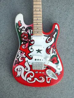 Jimi Hendrix 10” Miniature Guitars