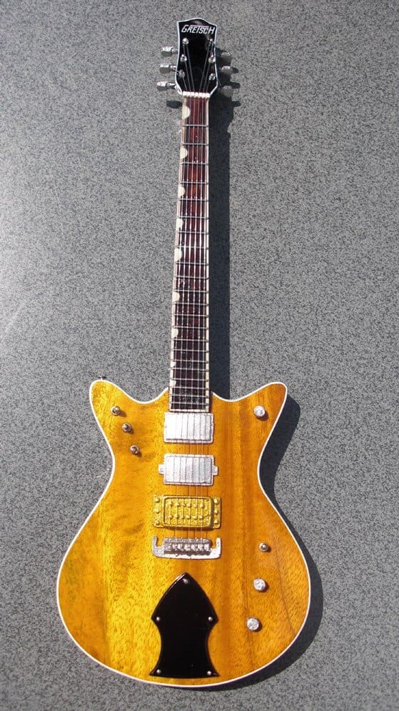 Rock Guitar Miniatures Rgm1420 ACDC 24 Vitre de transducteur Doré 7 Pouces