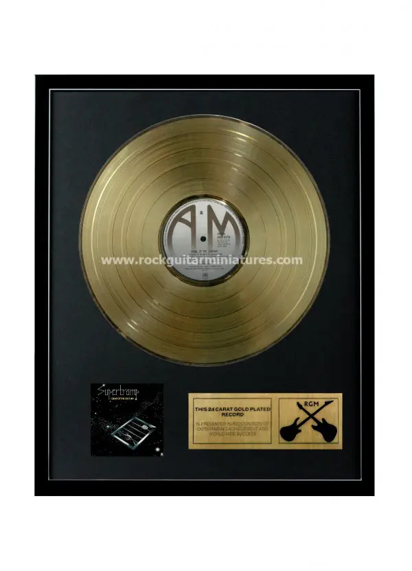 Supertramp Crime of the Century Gold Disc
