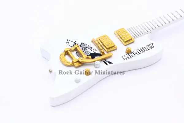 Billy Gibbson ZZ Top Miniature Guitar (RGM210)