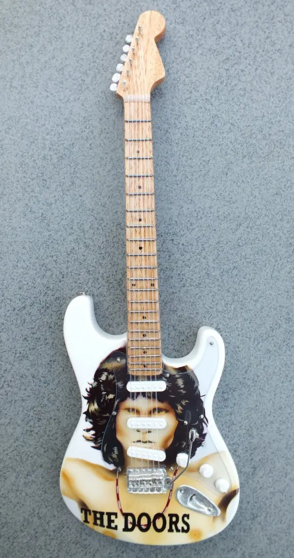 Jim Morrison The Doors Miniature Guitar (RGM687)