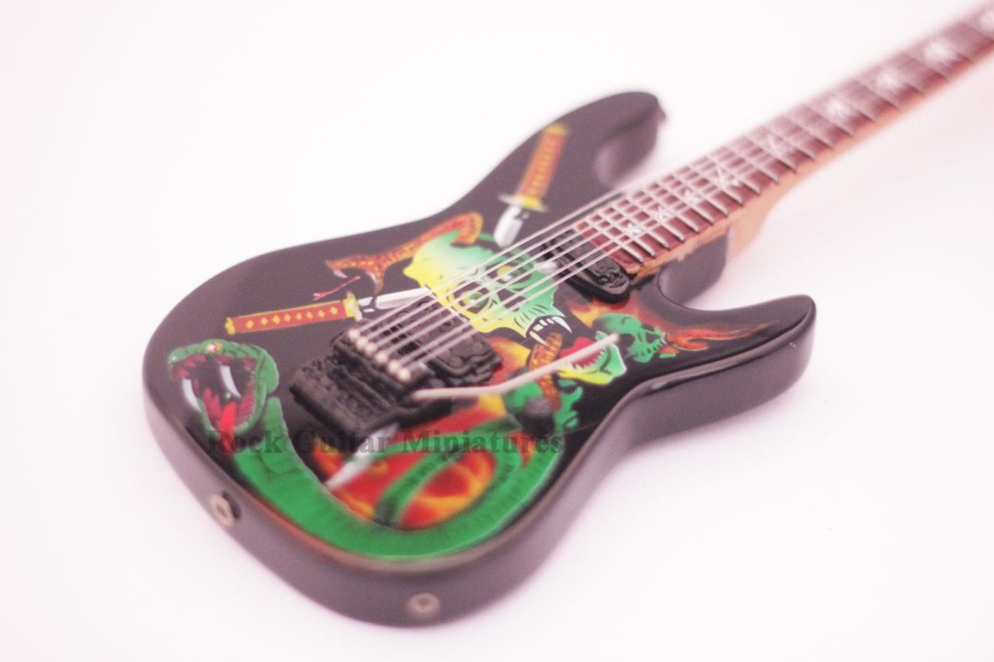 RGM780 George Lynch Skull and Snakes Miniature Guitar 