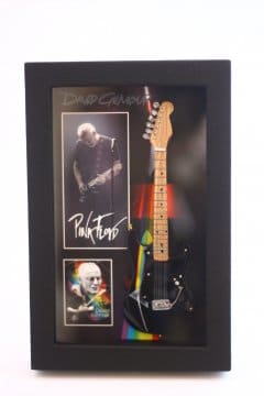 RGM17 Pink Floyd Dark Side Miniature Guitar Including leather guitar strap 