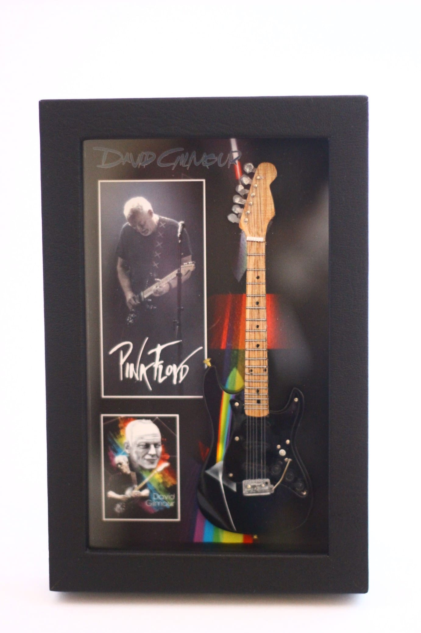 RGM8825 Pink Floyd Miniature Guitar Collection in Shadowbox Frame 