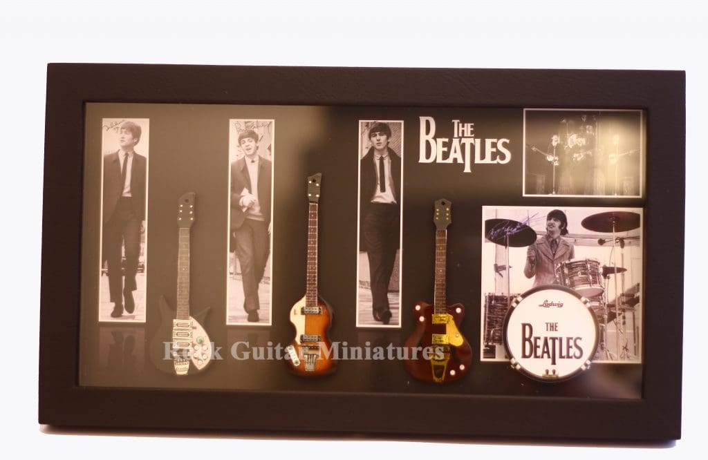 Beatles Mini Instruments The Beatles Archives - Rockguitarminiatures