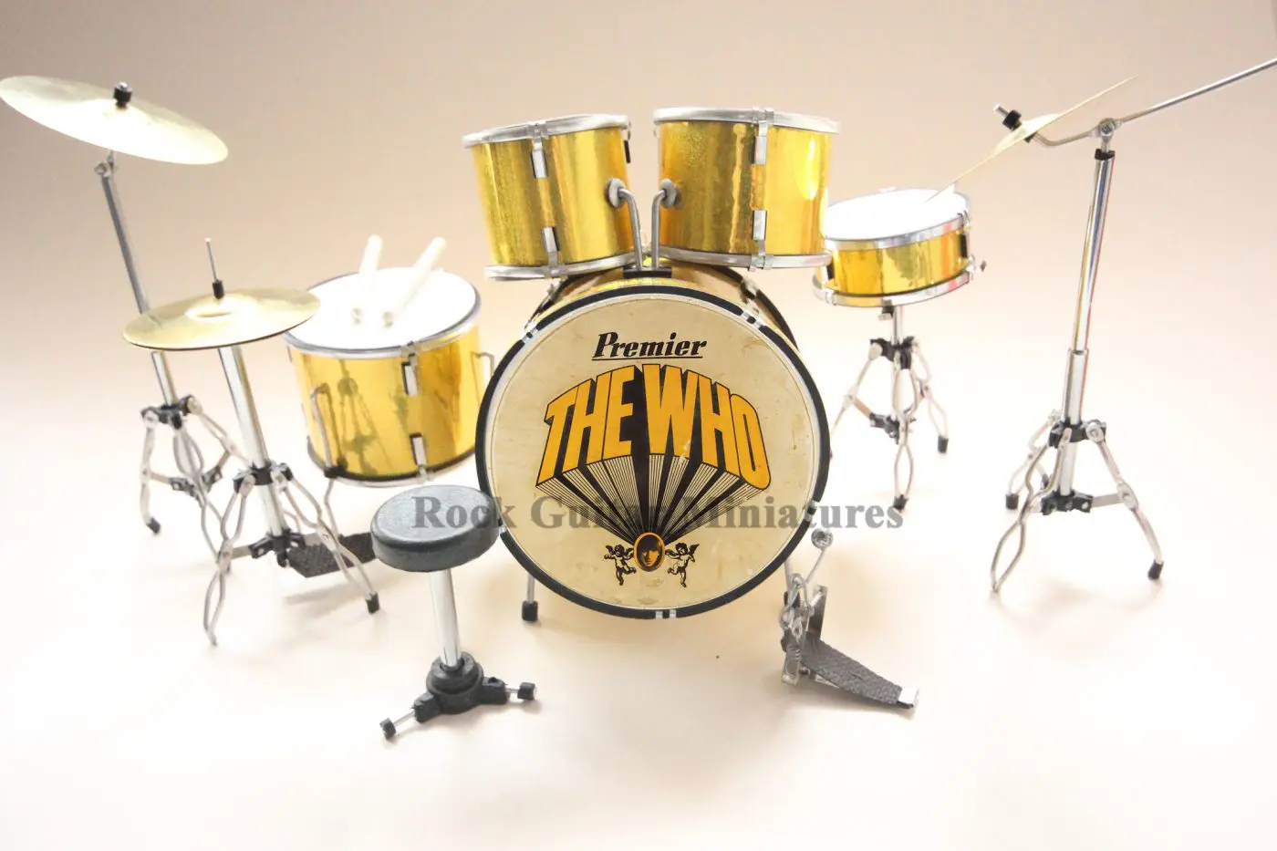 Keith Moon The Who Miniature Drum Kit (RGM368)