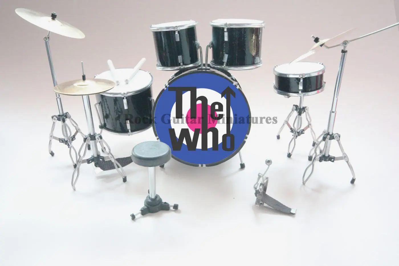 Keith Moon The Who Miniature Drum Kit (RGM383)
