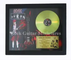 Angus Young 12" Gold Disks